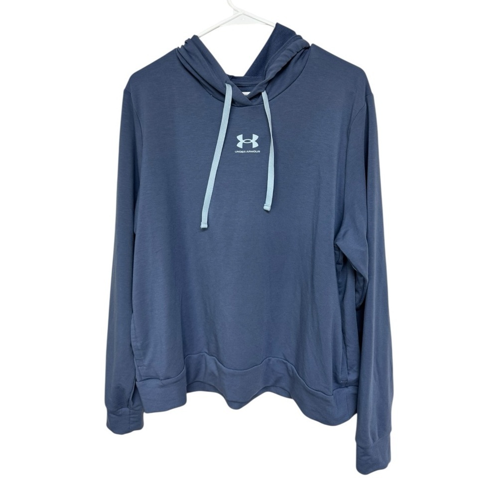 Under Armour Blue Hooded Sweatshirt XL